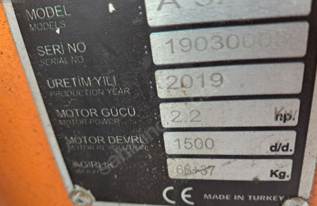 PORTATİF İNŞAAT FİLİZ DEMİRİ BÜKME KESME GÖÇMAKSAN A 32 - Görsel 5