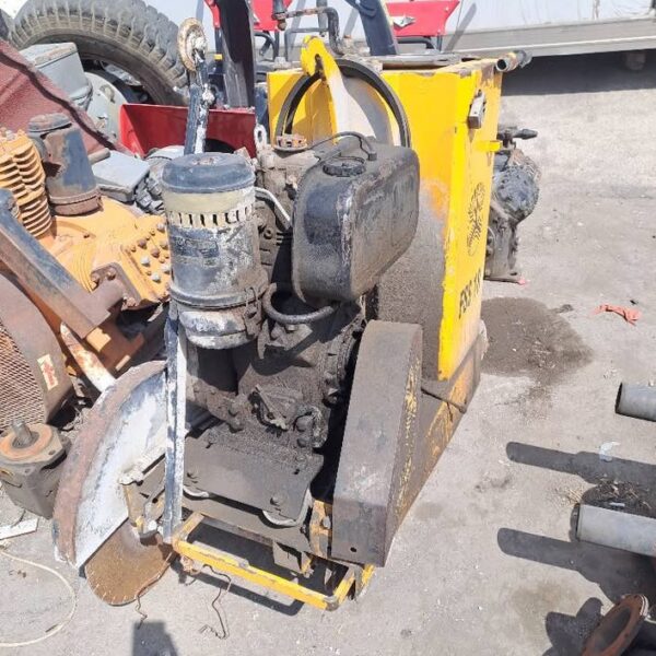 2. El Dizel Zemin ve Beton Kesme Makinesi – Ağır Hizmet Tipi